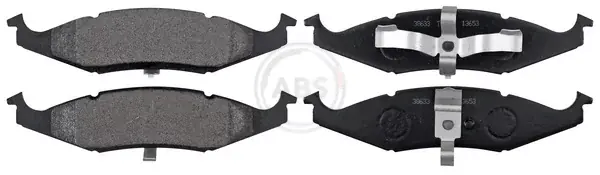 Wyjątkowa oferta Zestaw klocków hamulcowych, hamulce tarczowe A.B.S. 38633