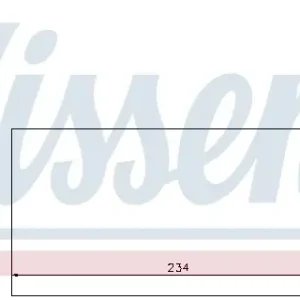 Wymiennik ciepła, ogrzewanie wnętrza NISSENS 71142 Nowość