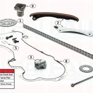 Zestaw łańcucha rozrządu FAI AUTOPARTS TCK6C Hit sprzedaży