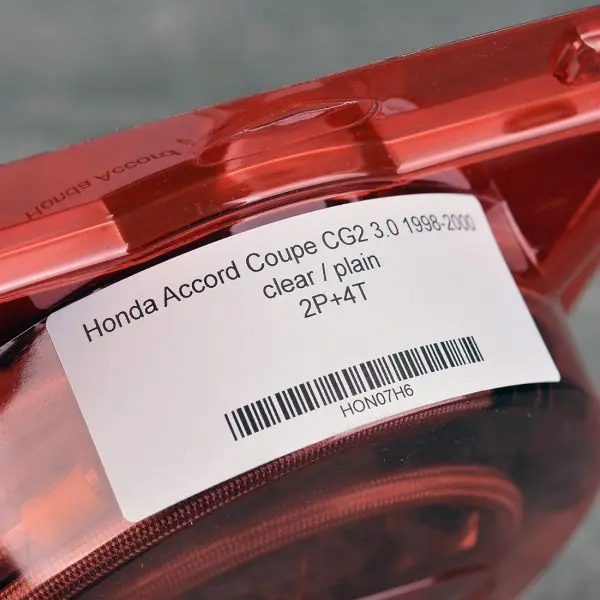 HEL przewody hamulcowe w oplocie Accord Coupe CG2 3.0 Wybór klientów