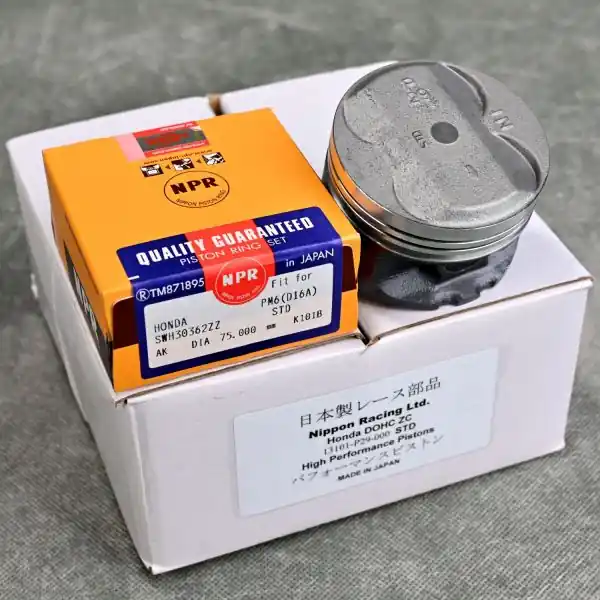Łatwy zwrot Nippon tłoki P29 75mm D seria SOHC D16Z6, D16Y8