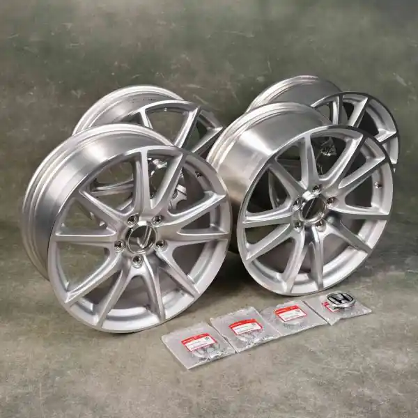 OEM zestaw felg i dekielków S2000 04-05 Nowość